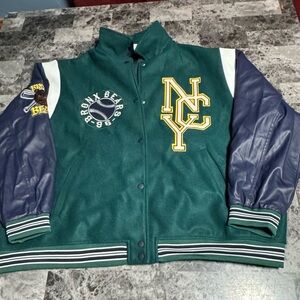 H&M Teal and Navy Jacket XXL